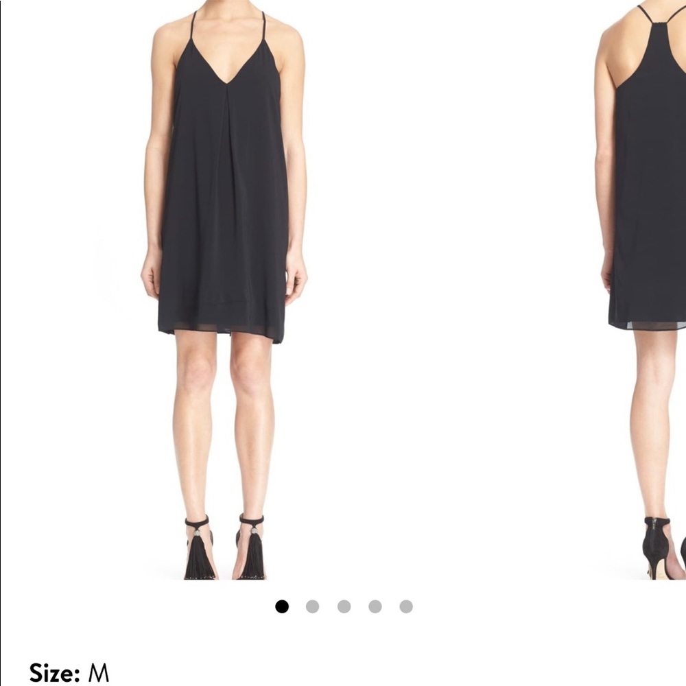 ALICE & OLIVIA Fierra Stretch Silk Slipdress